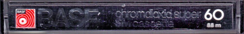 Compact Cassette: BASF  - Chromdioxid Super 60