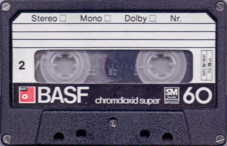 Compact Cassette: BASF  - Chromdioxid Super 60