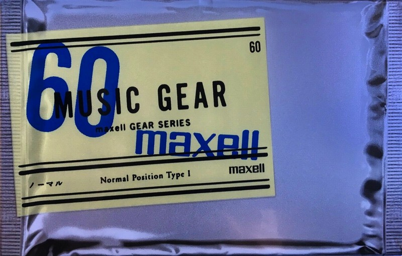 Compact Cassette Maxell Music Gear 60 "MG1-60" Type I Normal 2000 Japan