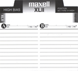 Compact Cassette Maxell XLII 60 Type II Chrome 2002 North America