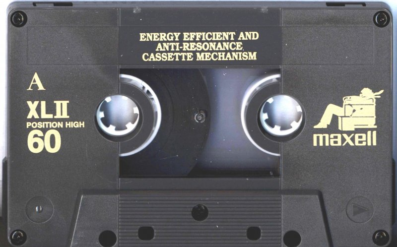 Compact Cassette Maxell XLII 60 Type II Chrome 2002 North America