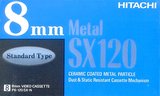 Video8, Hi8, Digital8 Hitachi 120 "Metal SX" Type IV Metal 1996 Japan