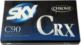 Compact Cassette Sky CRX 90 Type II Chrome 1996 UK
