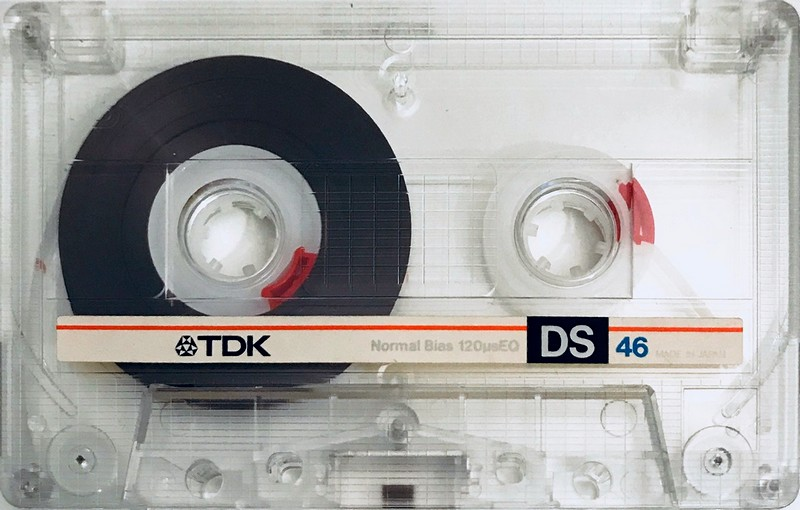 Compact Cassette TDK DS 46 Type I Normal 1984 Japan