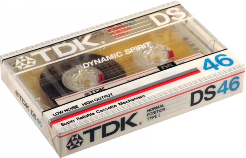 Compact Cassette TDK DS 46 Type I Normal 1984 Japan