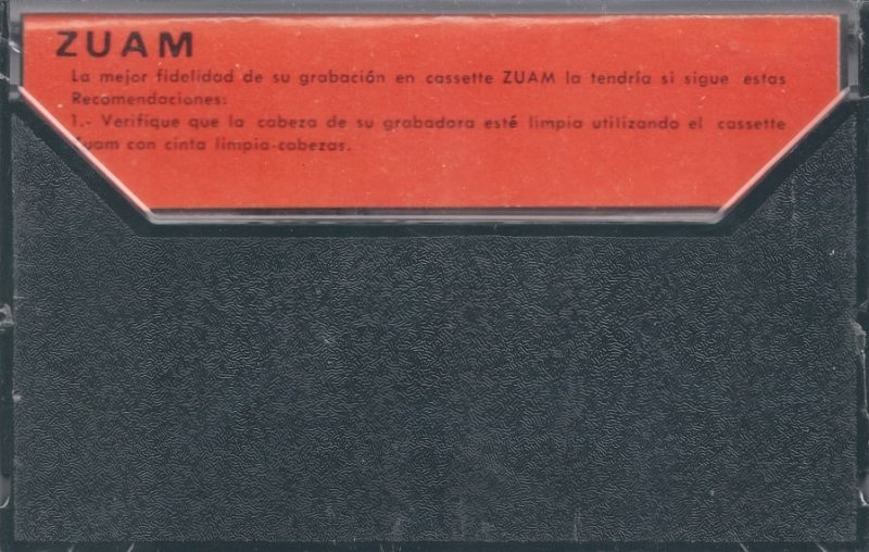 Compact Cassette Zuam 40 Type I Normal 1975 Mexico