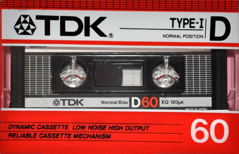 Compact Cassette: TDK  - D 60