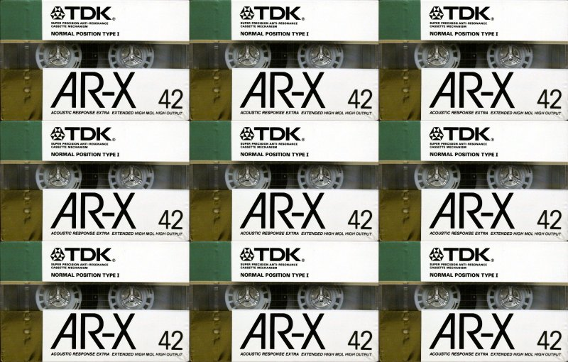 Compact Cassette: TDK  - AR-X 42