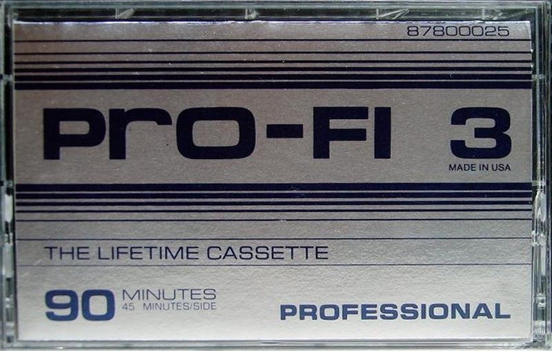 Compact Cassette: Unknown Pro-Fi 3 -  90