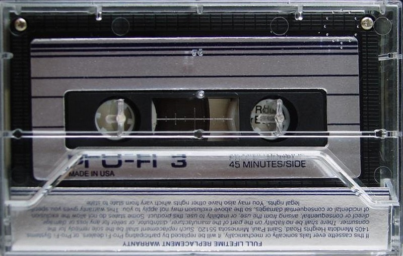 Compact Cassette: Unknown Pro-Fi 3 -  90