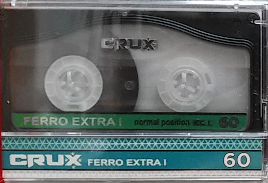 Compact Cassette CRUX Ferro Extra I 60 Type I Normal 2022 Worldwide