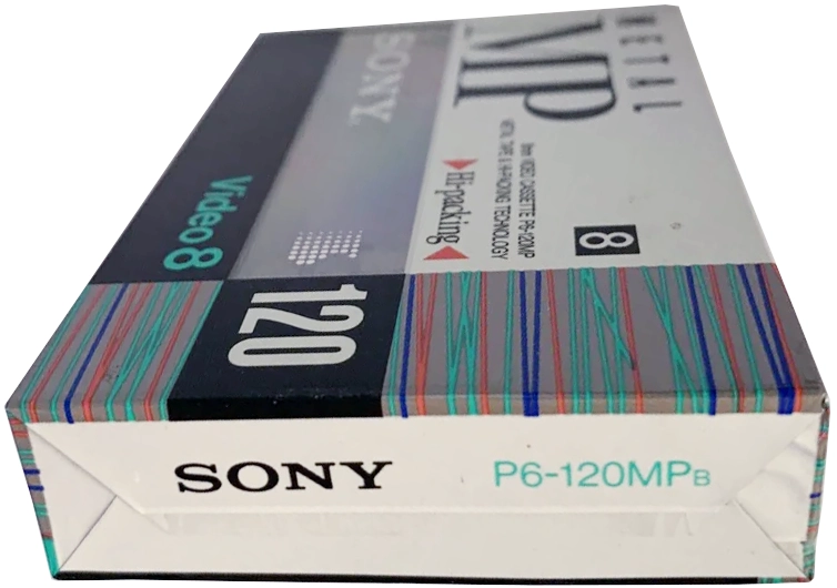 Video8, Hi8, Digital8 Sony MP 120 "Video8 P6-120MPB" Type IV Metal 1991 Japan
