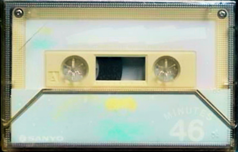 Compact Cassette Sanyo Flowers 46 "Hokka-Hoka" Type I Normal 1986 Japan