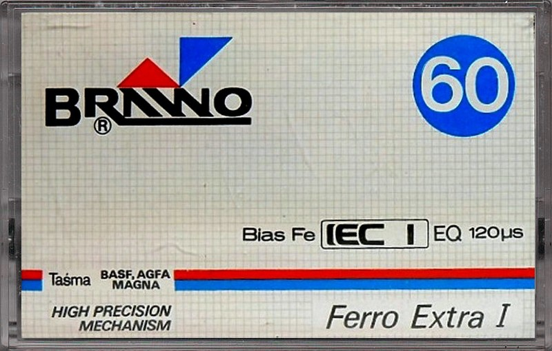 Compact Cassette Brawo 60 Type I Normal Poland