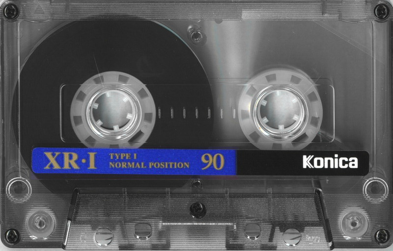 Compact Cassette Konica XR 90 "XR-I" Type I Normal 1990 Europe