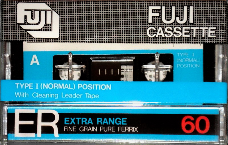 Compact Cassette Fuji ER 60 Type I Normal 1980 Japan