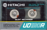 Compact Cassette Hitachi UDR 120 Type I Normal 1985 Japan