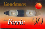 Compact Cassette Goodmans 90 Type I Normal 1993 UK