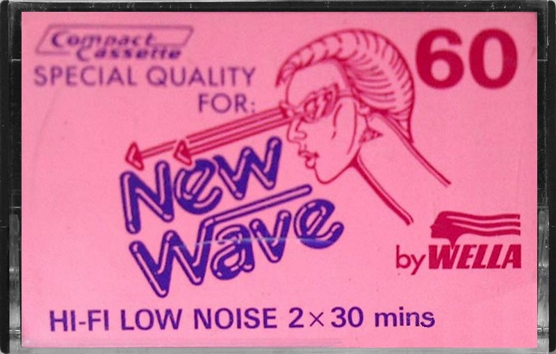 Compact Cassette Wella 60 "New Wave" Type I Normal Hong Kong