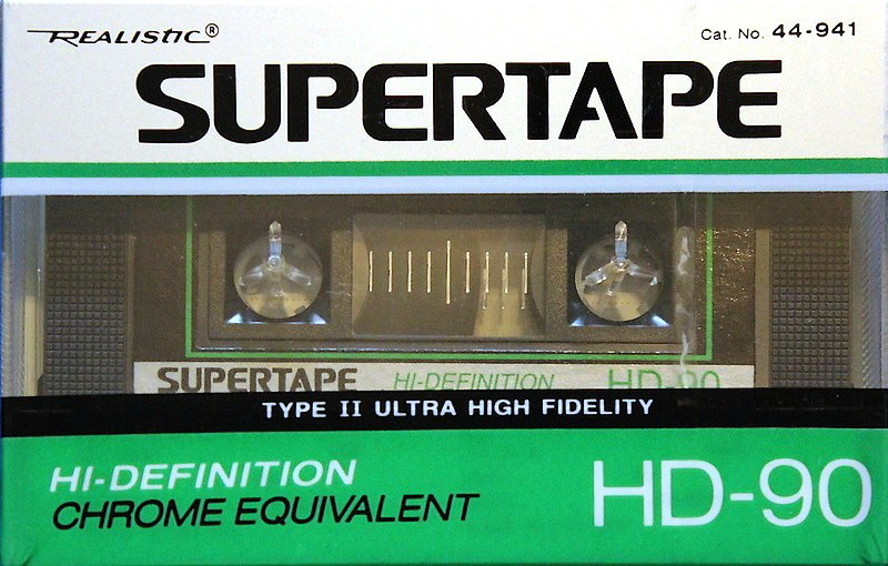 Compact Cassette: Unknown SUPERTAPE - HD 90