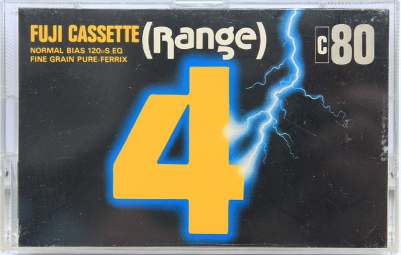 Compact Cassette Fuji Range 4 80 Type I Normal 1977 Japan