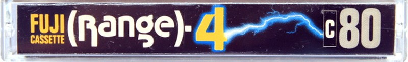 Compact Cassette Fuji Range 4 80 Type I Normal 1977 Japan