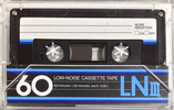 Compact Cassette Sanyo LNIII 60 Type I Normal 1983 Japan