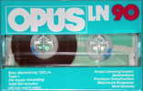 Compact Cassette Opus LN 90 Type I Normal 1985 Australia