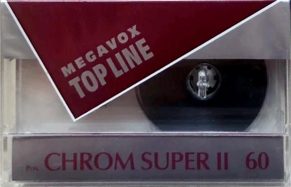 Compact Cassette Megavox 60 "Top Line" Type II Chrome Germany