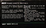 Compact Cassette ZZZ ZD 90 Type I Normal 1987 Worldwide