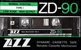 Compact Cassette ZZZ ZD 90 Type I Normal 1987 Worldwide