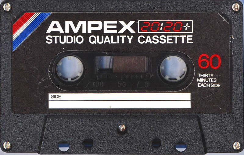 Compact Cassette:  Ampex - 2020+ 60