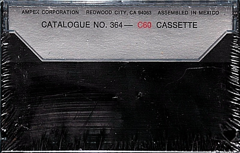 Compact Cassette Ampex 2020+ 60 Type I Normal 1978 Mexico