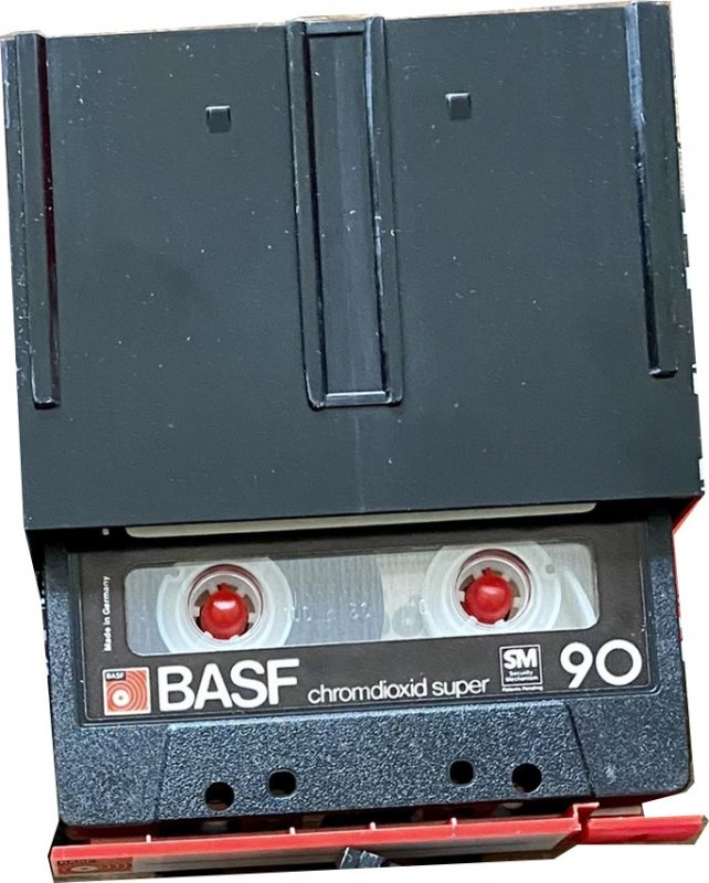 Compact Cassette BASF Chromdioxid Super 90 Type II Chrome 1977 Europe