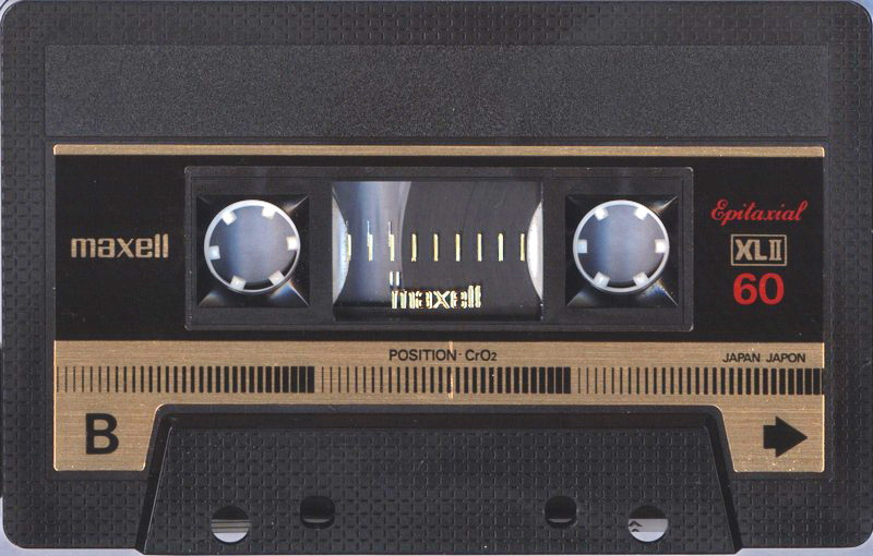 Compact Cassette Maxell XLII 60 Type II Chrome 1982 Europe