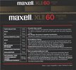 Compact Cassette Maxell XLII 60 Type II Chrome 1982 Europe