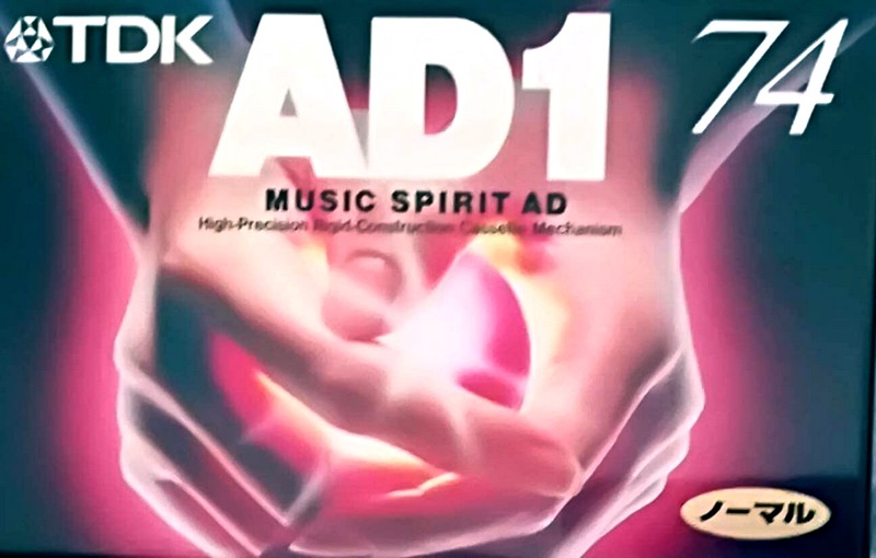 Compact Cassette TDK AD1 74 "AD1-74N" Type I Normal 1996 Japan