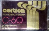 Compact Cassette Certron HE 60 "HIGH ENERGY GAMMA" Type I Normal 1978 USA