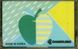 Compact Cassette Samsung 60 "Apple" Type I Normal 1985 South Korea