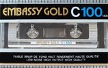 Compact Cassette Embassy Gold 100 Type I Normal 1988 Canada