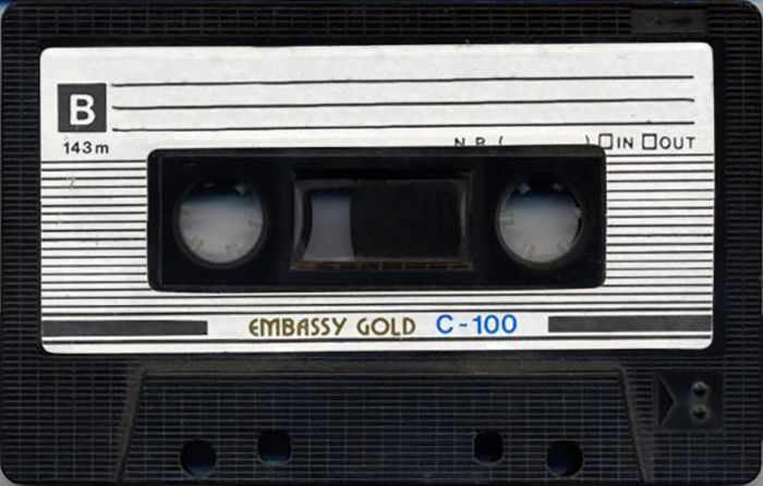 Compact Cassette Embassy Gold 100 Type I Normal 1988 Canada