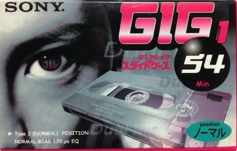 Compact Cassette: Sony  - GIG-1 54