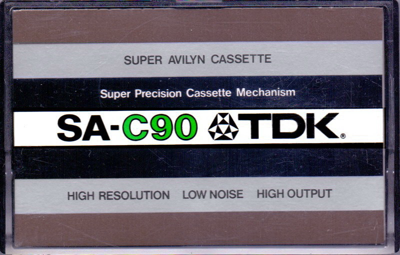 Compact Cassette: TDK  - SA 90