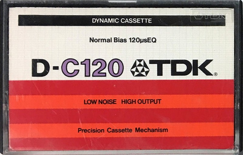 Compact Cassette TDK D 120 Type I Normal 1979 Australia, Europe