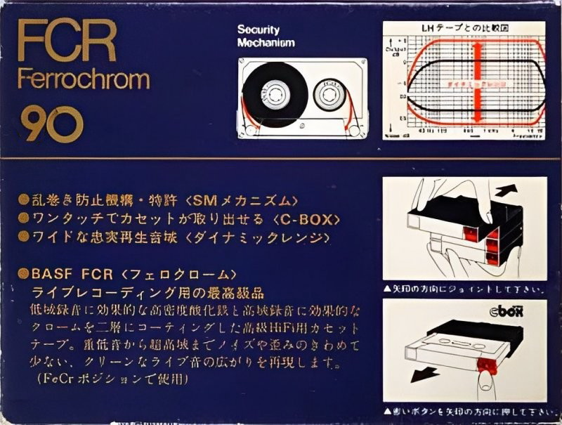 Compact Cassette: BASF  - FCR 90