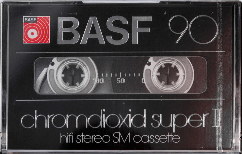 Compact Cassette: BASF  - Chromdioxid Super II 90