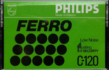 Compact Cassette Philips Ferro 120 Type I Normal 1978 Europe