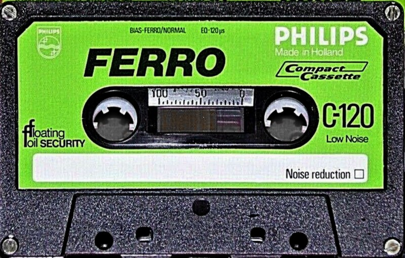 Compact Cassette: Philips  - Ferro 120