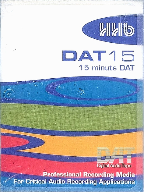 Digital Audio Tape HHB 15 Type IV Metal Japan