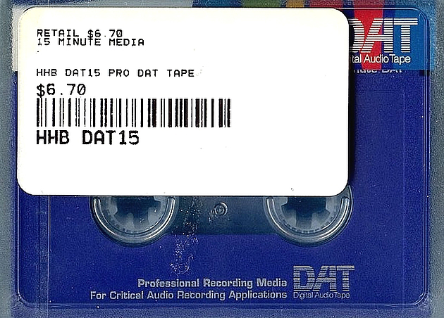 Digital Audio Tape HHB 15 Type IV Metal Japan
